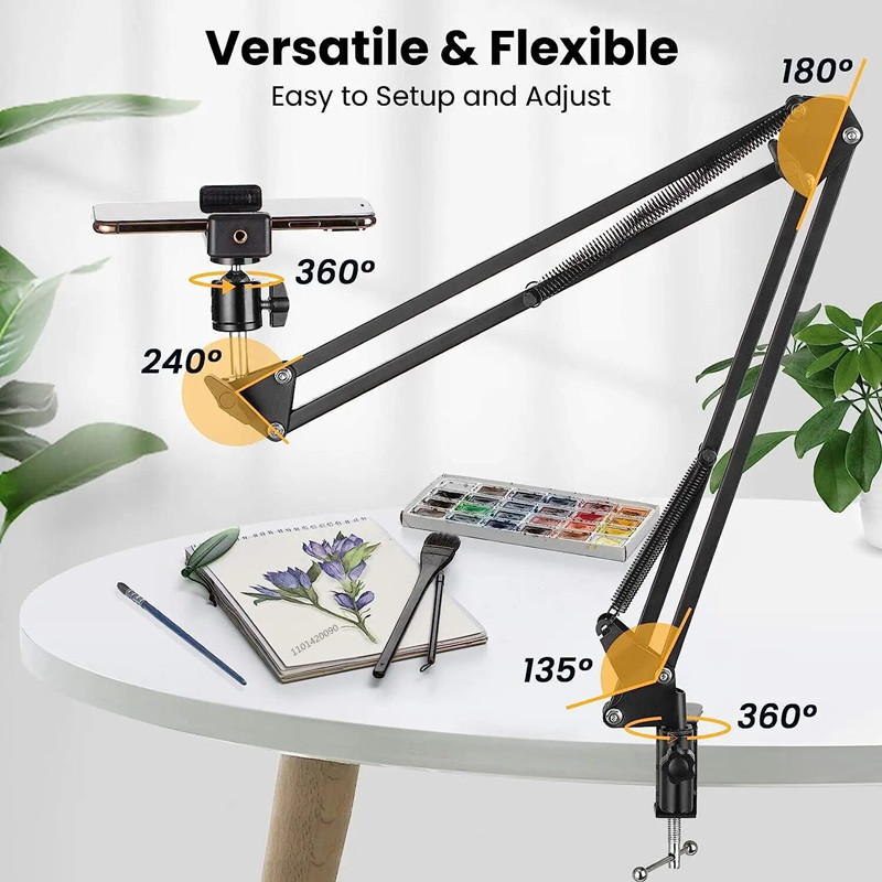 Inversion Table Fold - Flexible Arm Tripod For Phone Stand