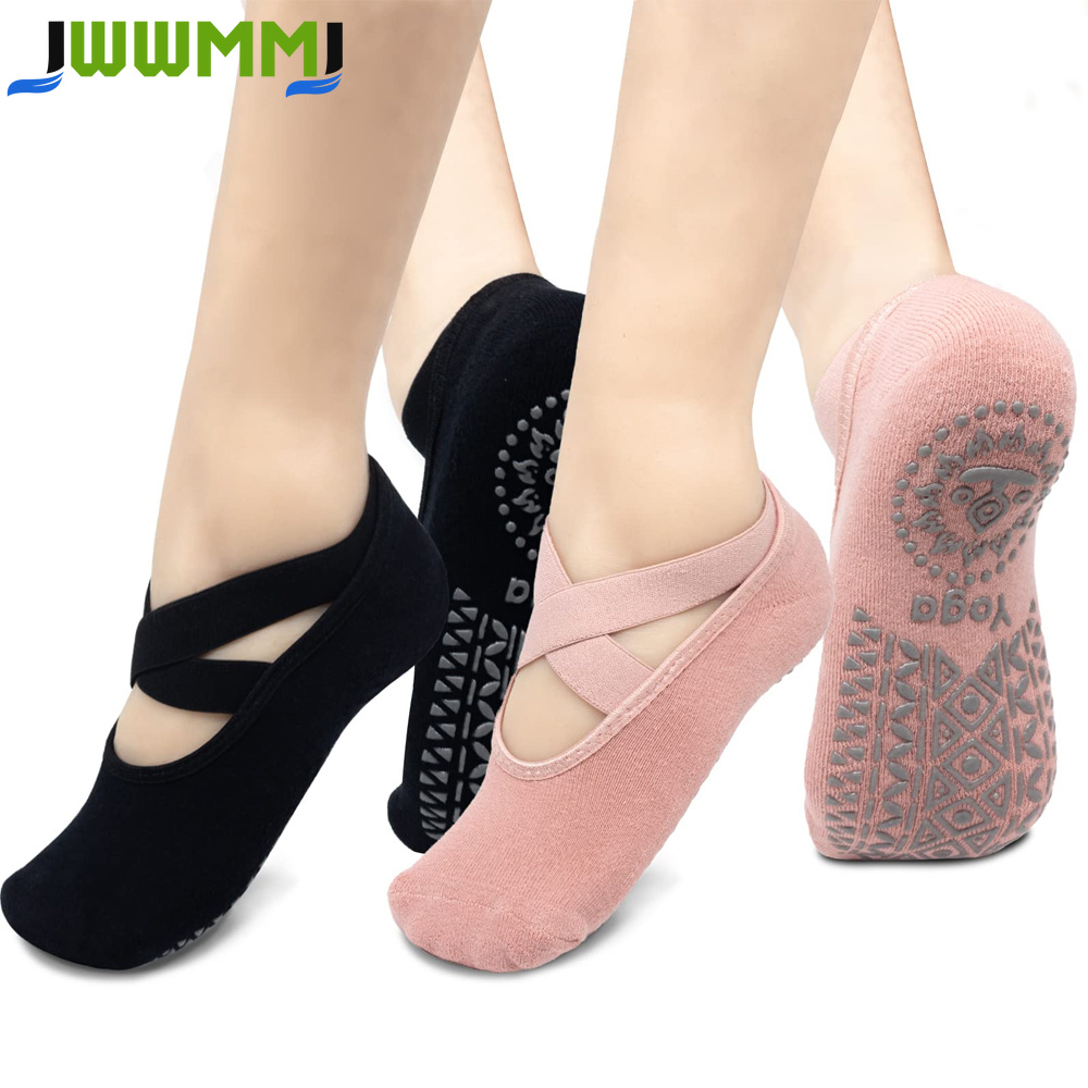 Pilates Yoga Ballet - 1Pair Yoga Socks for Women Non-Slip