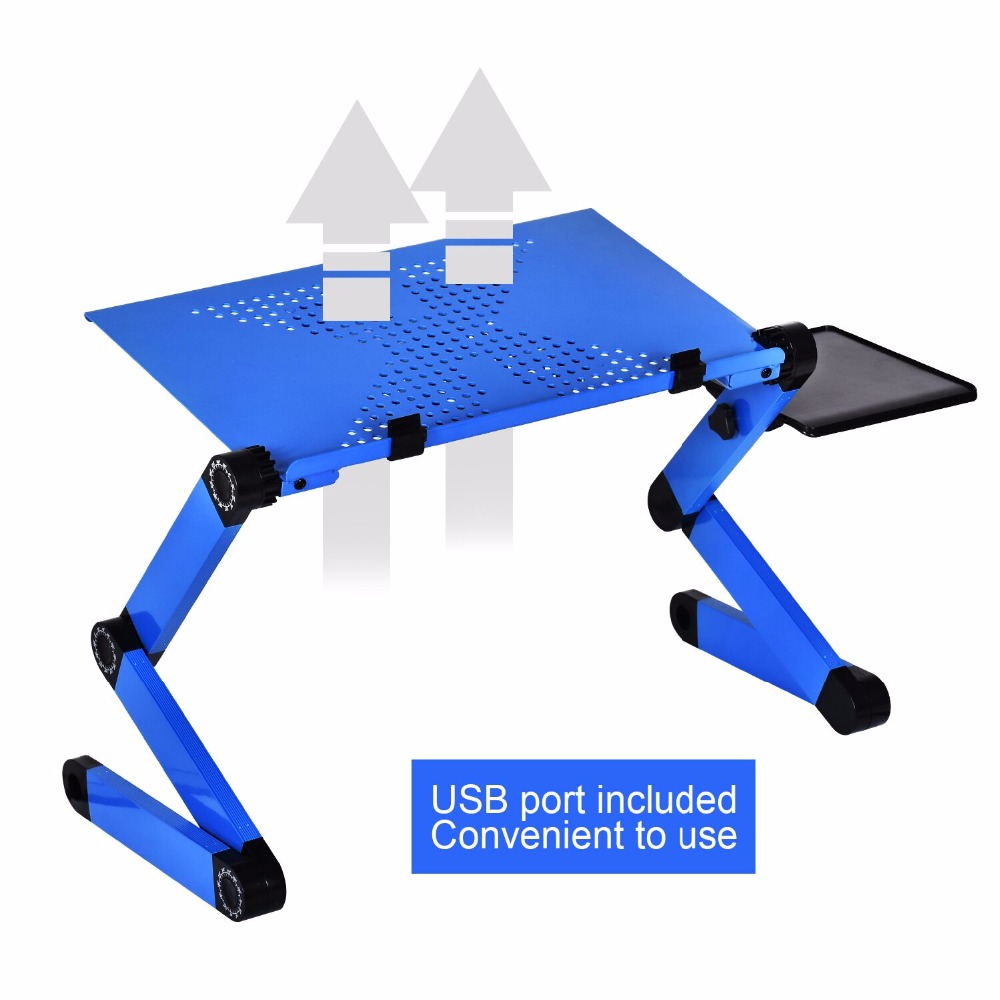Aluminum Alloy Laptop Table Ad - Inversion Table Fold review and price