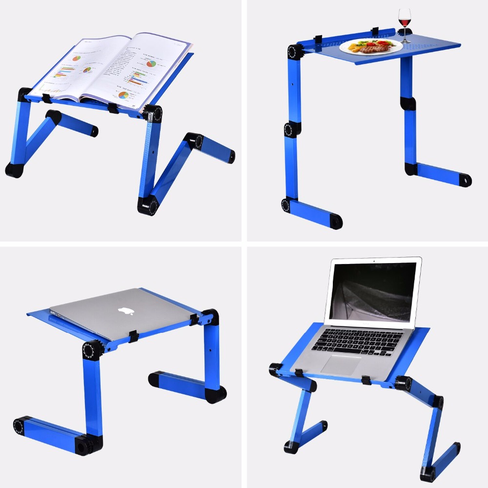 Aluminum Alloy Laptop Table Ad - Inversion Table Fold review and price