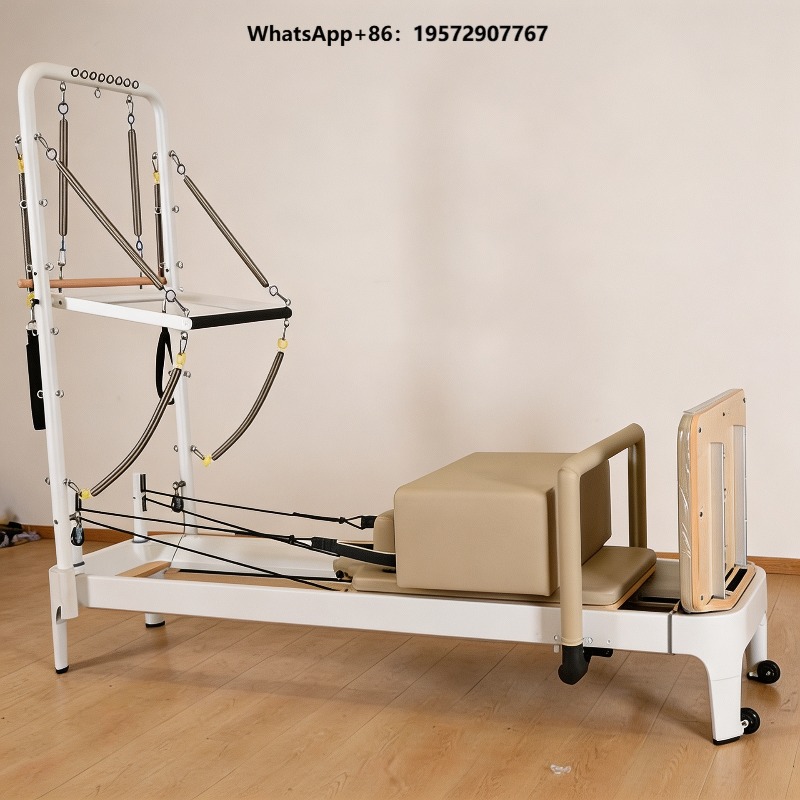 White Pilates Reformer Bed Cor - Pilates Yoga Loft review and price