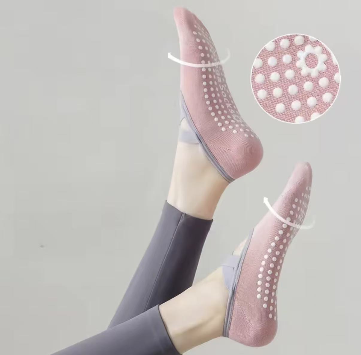 Women Yoga Sock Silicone Anti- - Pilates Yoga Ballet review and price