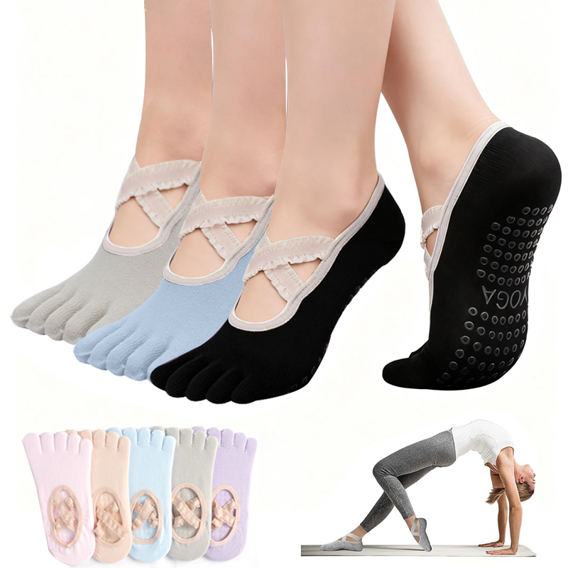 Ladies Non-Slip Pilates Socks  - Pilates Yoga Ballet review and price
