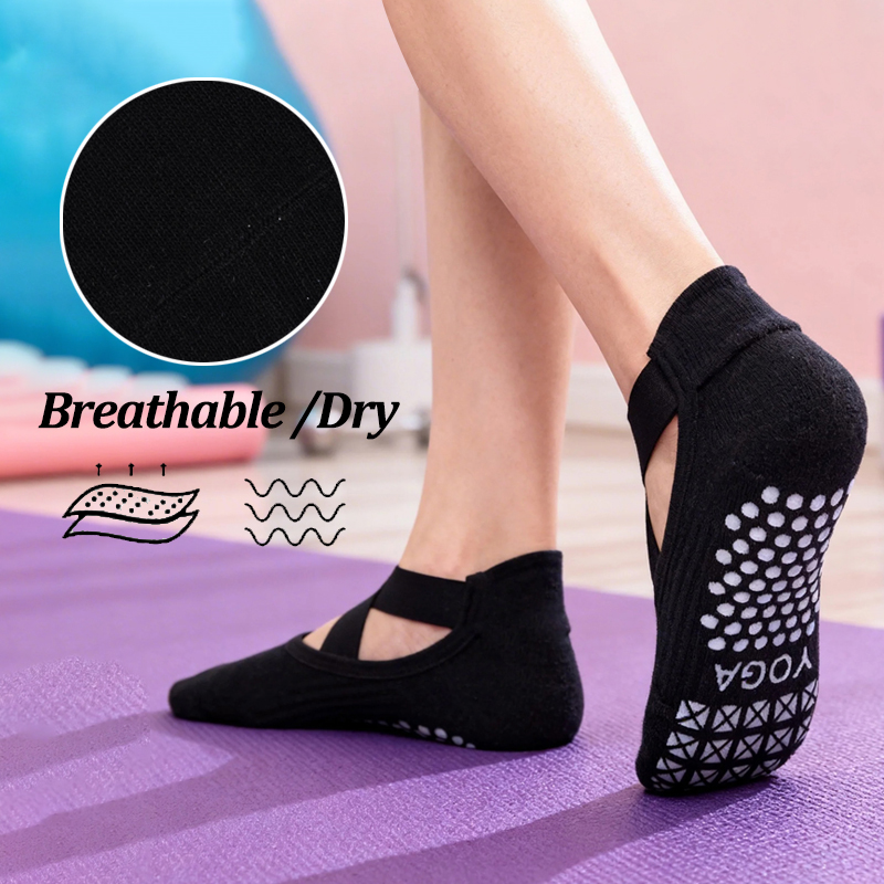 Women Non-Slip Yoga Socks Sili - Pilates Yoga Ballet review and price