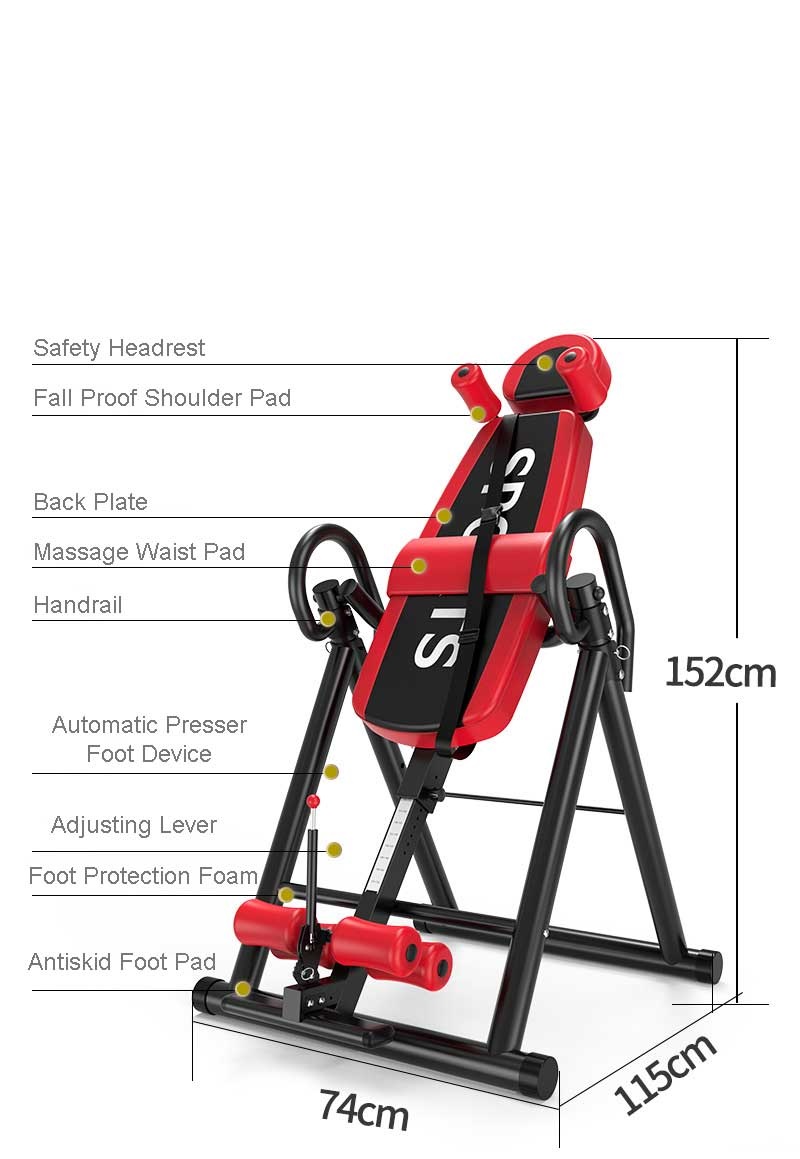 Hot Sale Folding Gym Equipment - Inversion Table Fold review and price