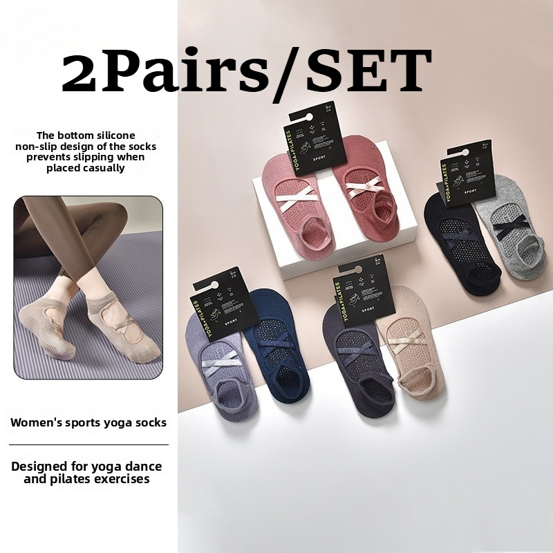 2 Pairs Breathable Cotton Swea - Pilates Yoga Clothes review and price