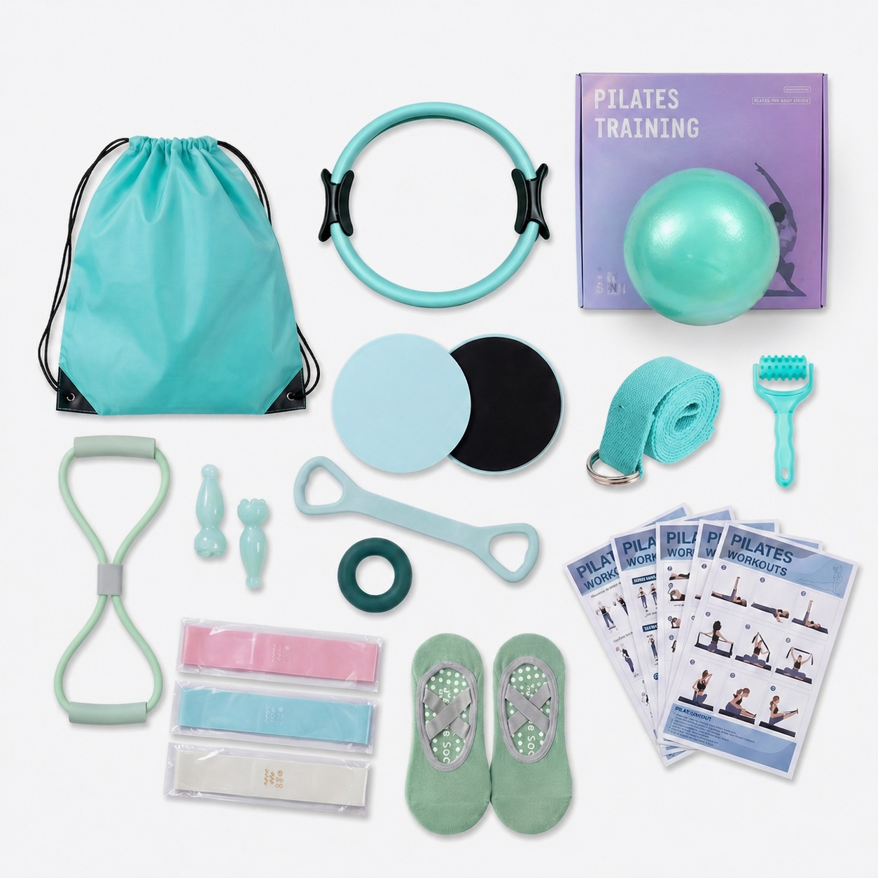 Pilates Ring Set, Resistance T - Pilates Yoga Tone review and price