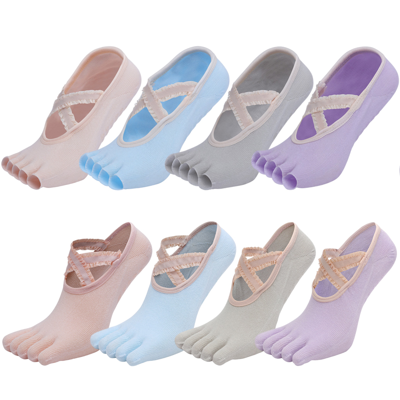 Five Finger Yoga Socks Lace Cr - Pilates Yoga Ballet review and price
