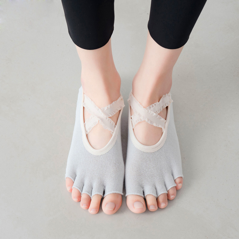 Five Finger Yoga Socks Lace Cr - Pilates Yoga Ballet review and price