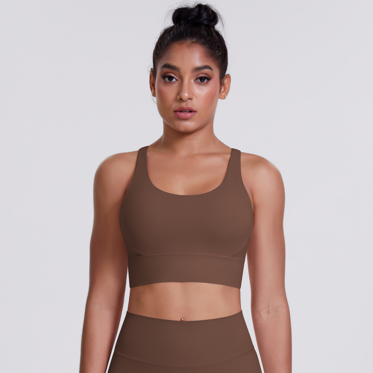 Sports Bra Push Up Yoga Top Gy - Pilates Yoga Clothes review and price